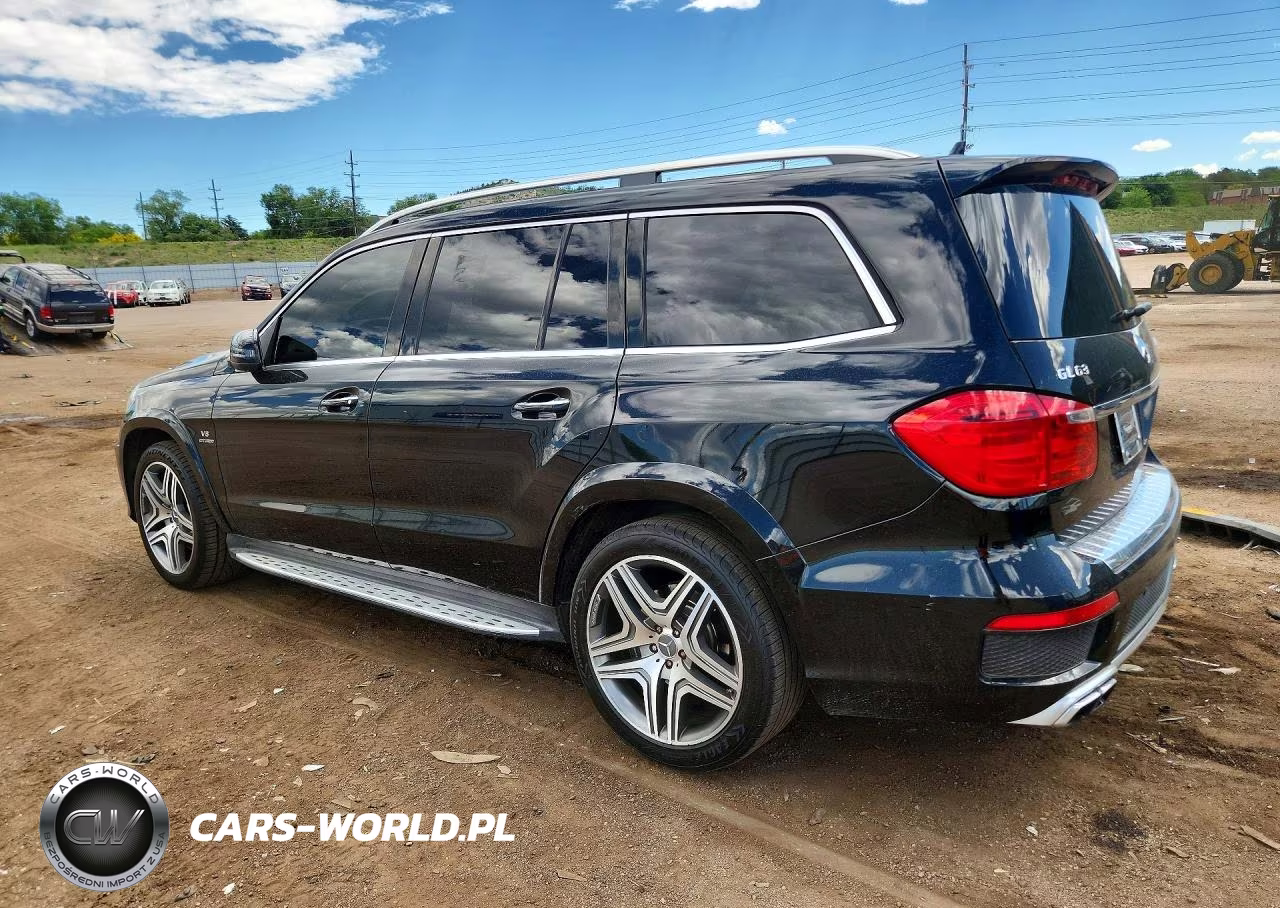 2015 Mercedes-Benz Gl 63 Amg VIN:4JGDF7EE1FA541957 - 2