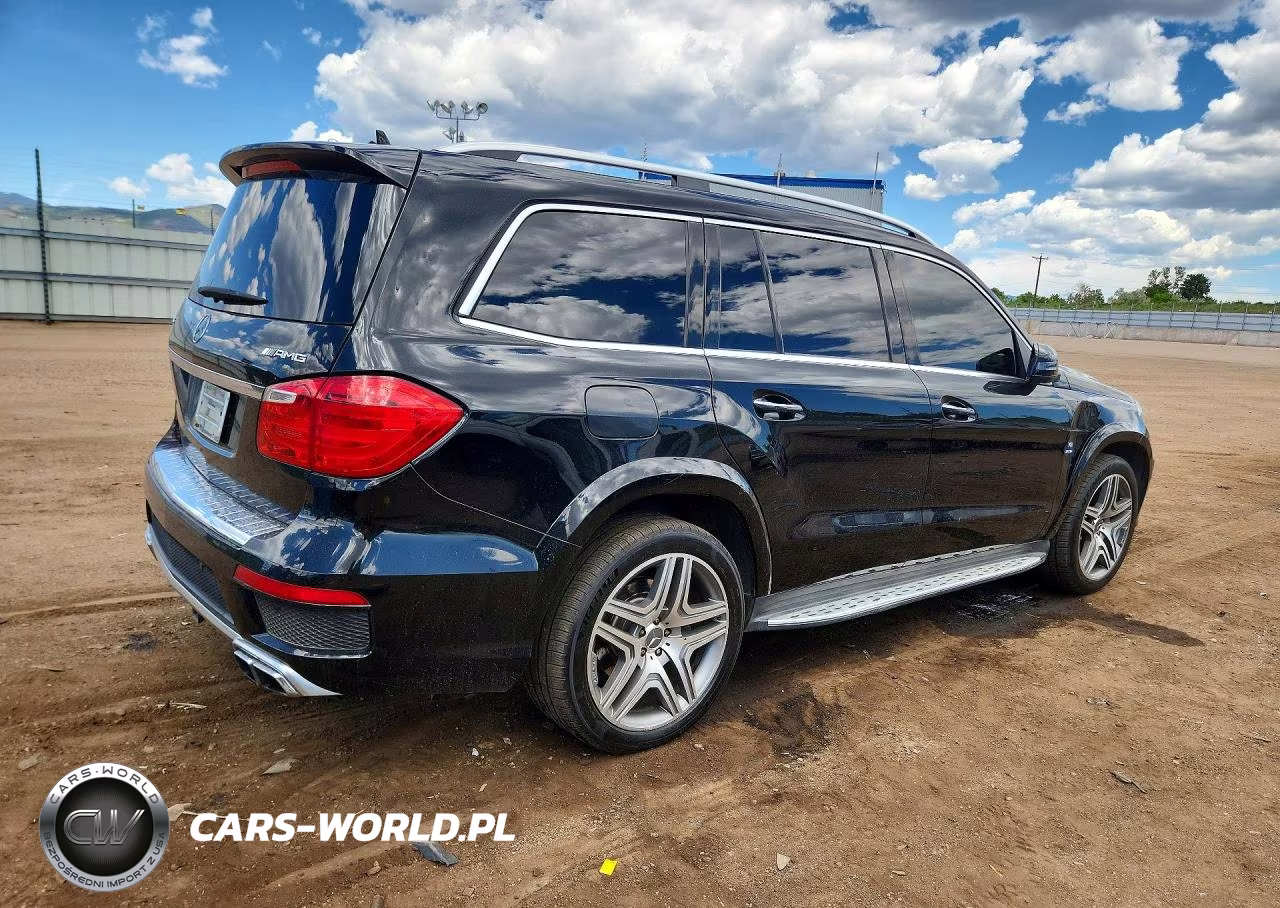 2015 Mercedes-Benz Gl 63 Amg VIN:4JGDF7EE1FA541957 - 3