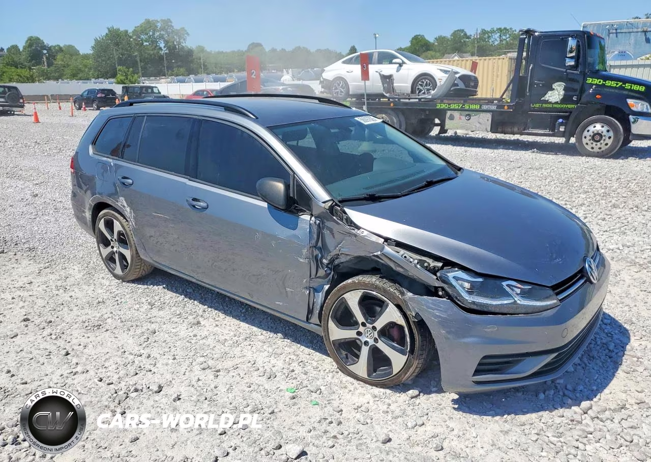 2019 Volkswagen Golf Sportwagen S VIN:3VW117AU5KM509588 - 4