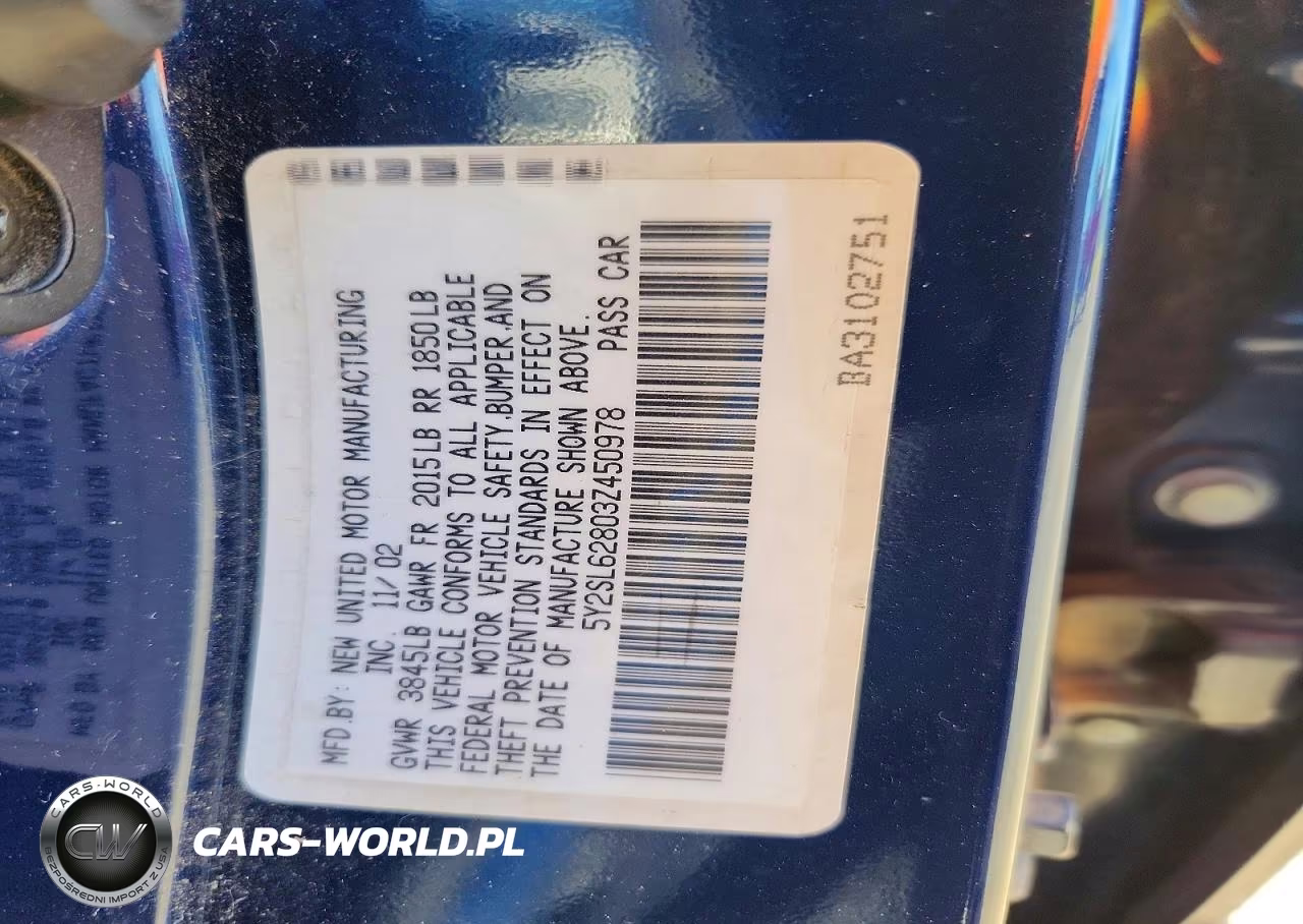 2003 Pontiac Vibe VIN:5Y2SL62803Z450978 - 12