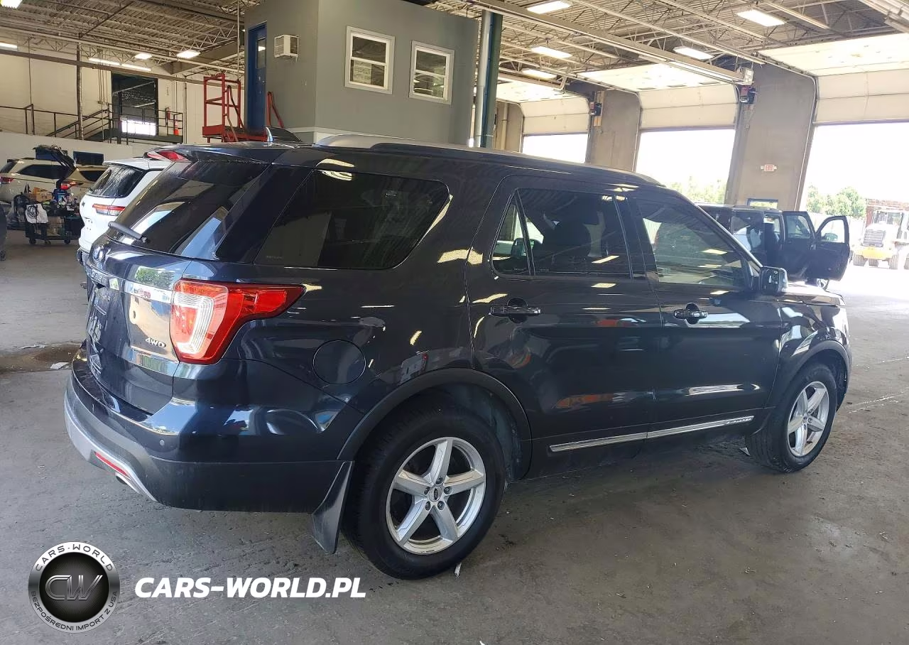 2017 Ford Explorer Xlt VIN:1FM5K8D84HGE16291 - 3