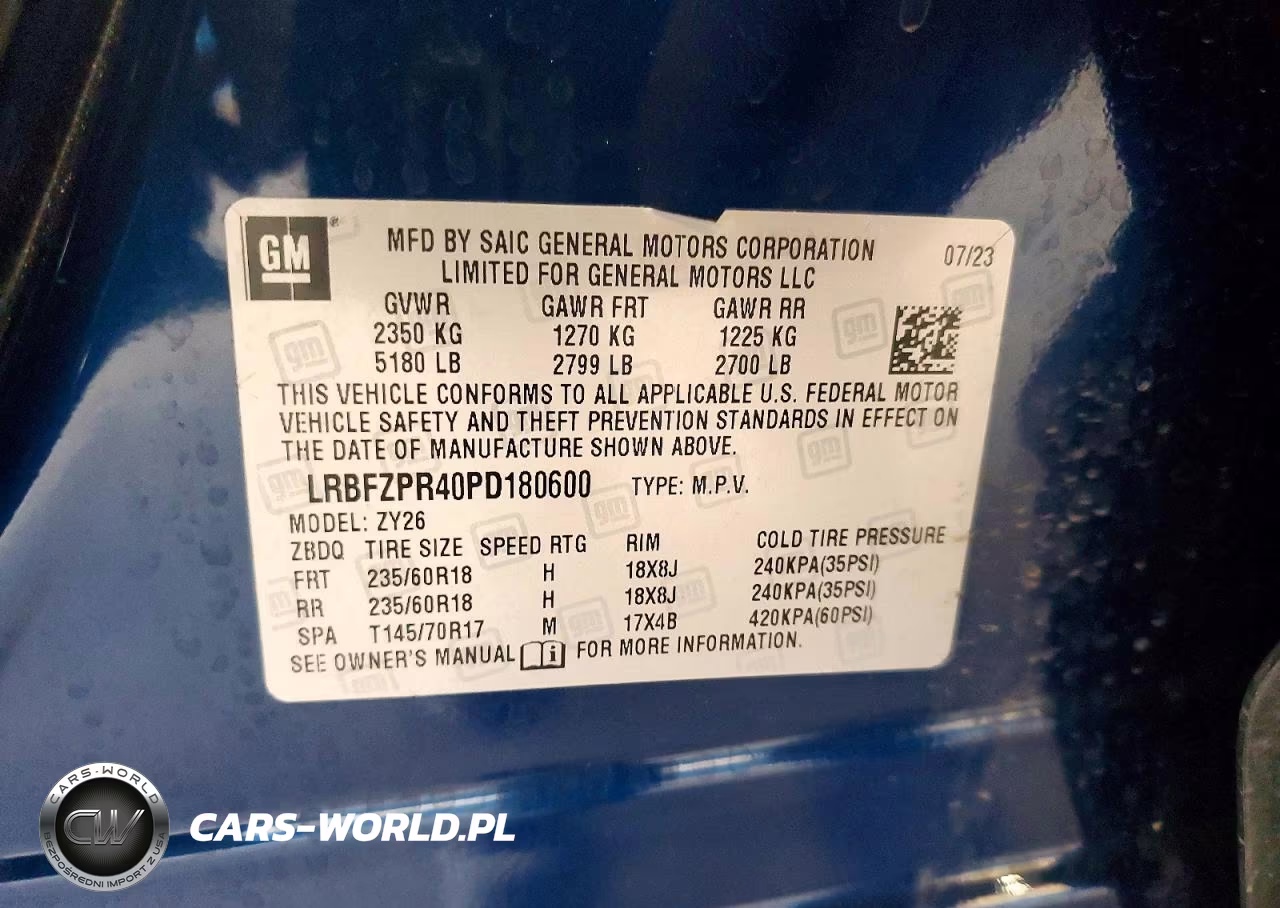 2023 Buick Envision Essence VIN:LRBFZPR40PD180600 - 14
