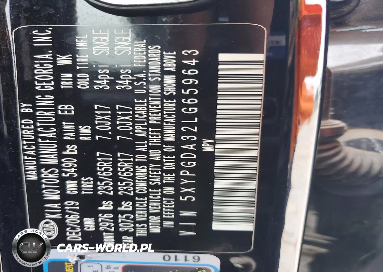 2020 Kia Sorento Lx VIN:5XYPGDA32LG659643 - 13