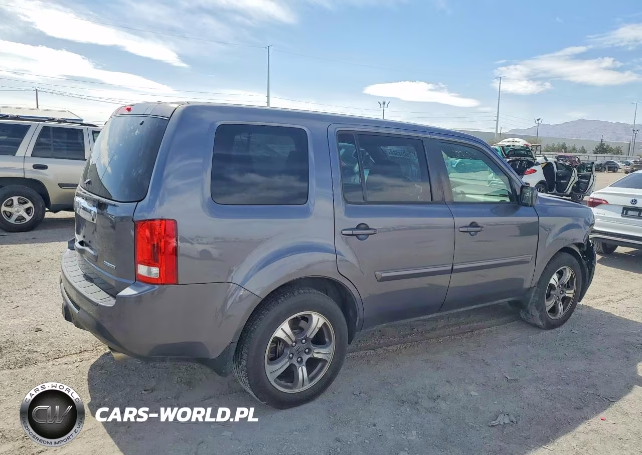 2015 Honda Pilot Se VIN:5FNYF3H39FB035101 - 3