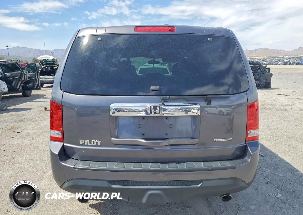 2015 Honda Pilot Se VIN:5FNYF3H39FB035101 - 6