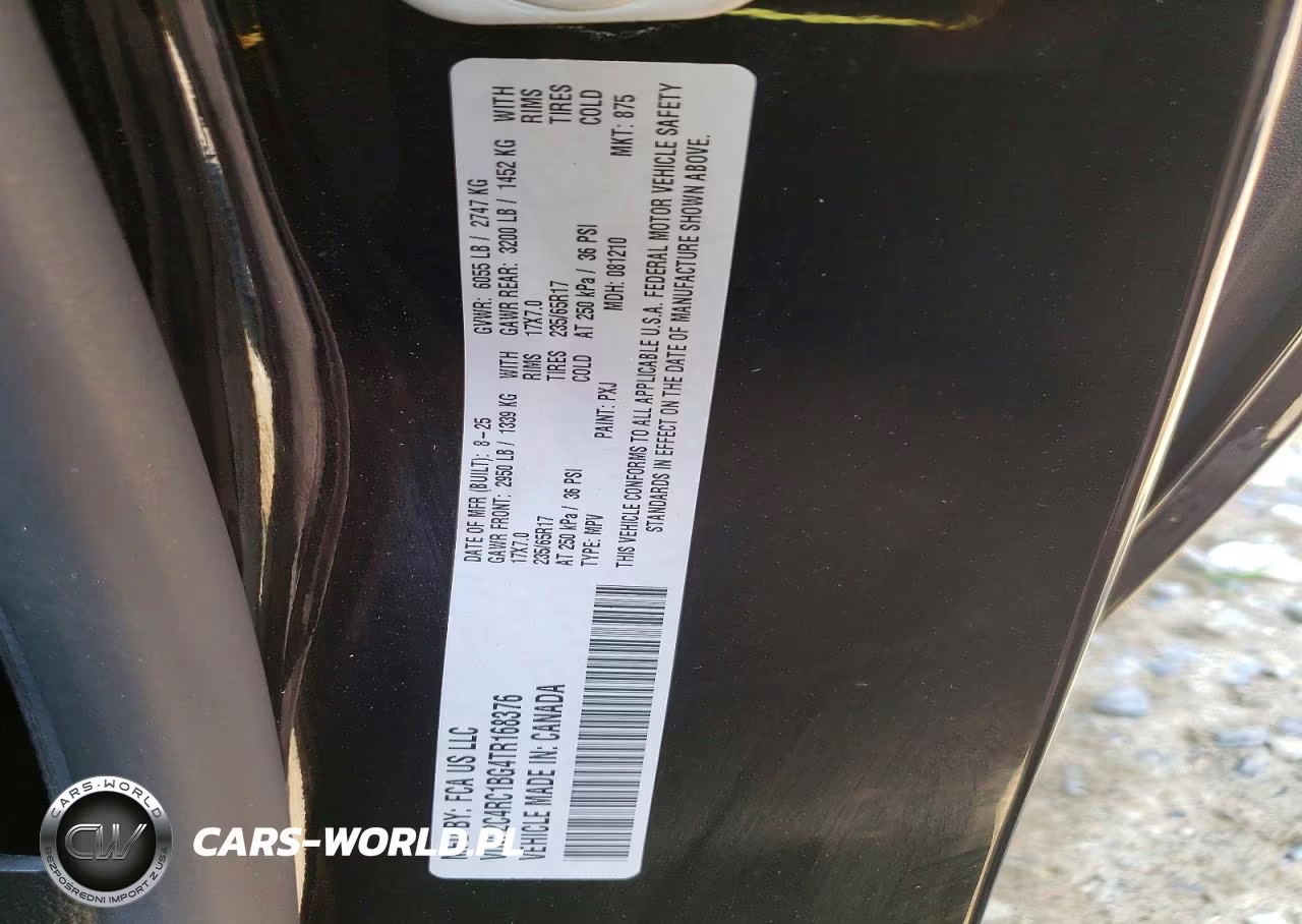 2026 Chrysler Pacifica Select VIN:2C4RC1BG4TR168376 - 13