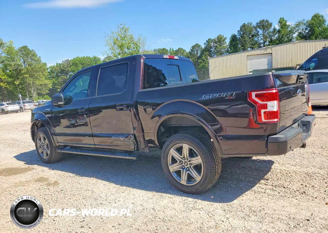 2018 Ford F150 Supercrew VIN:1FTEW1EGXJFB52351 - 2