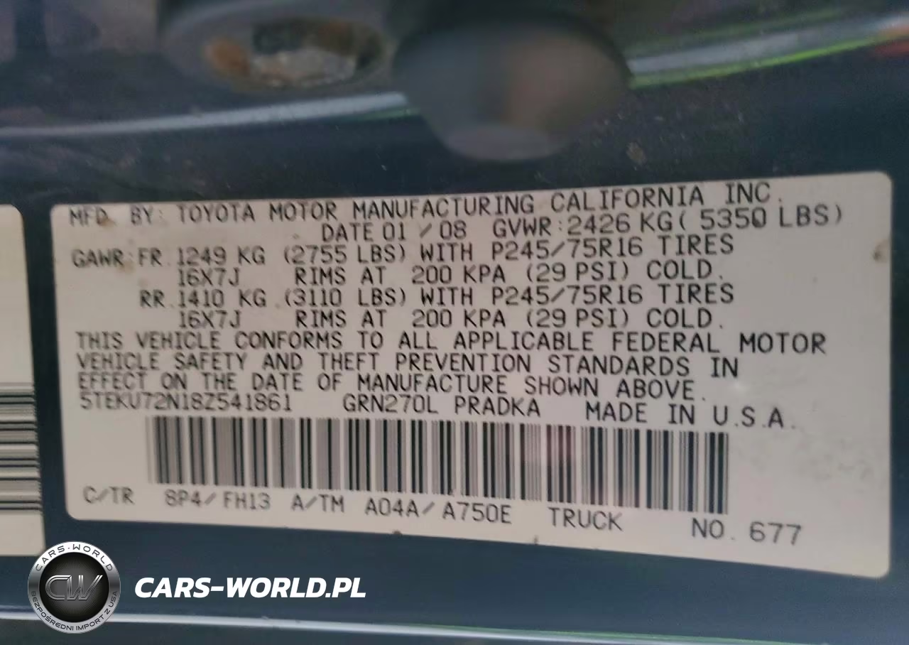2008 Toyota Tacoma Double Cab Prerunner Long Bed VIN:5TEKU72N18Z541861 - 12