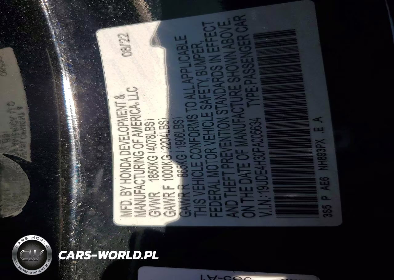 2023 Acura Integra A-Spec VIN:19UDE4H30PA005634 - 12