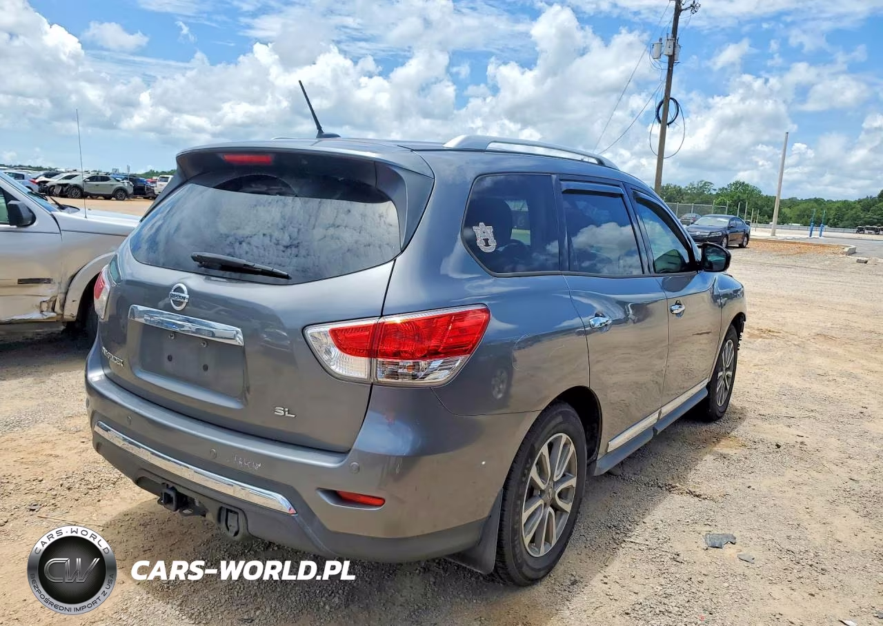 2015 Nissan Pathfinder Sl VIN:5N1AR2MN1FC683454 - 3