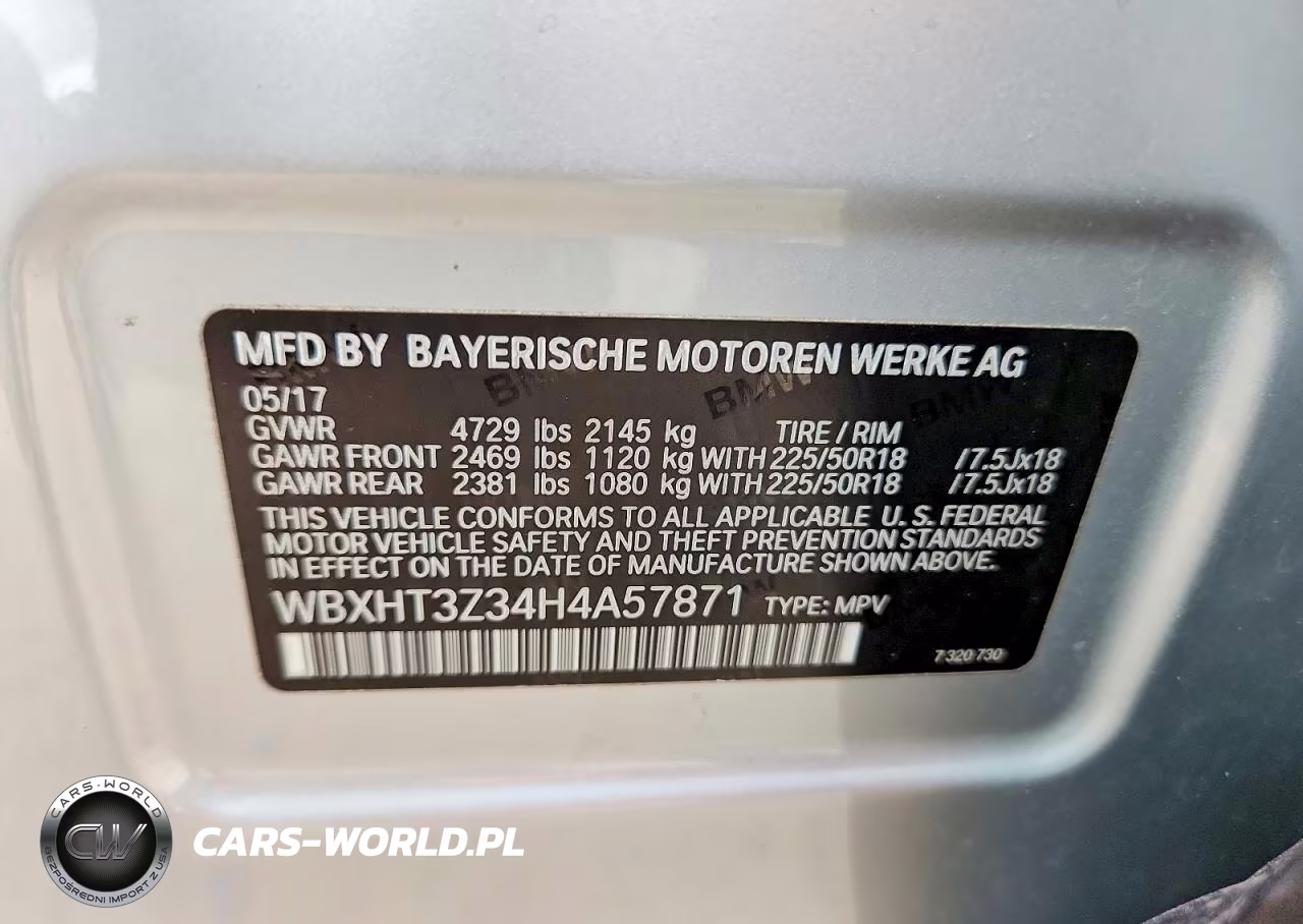 2017 BMW X1 xDrive28I VIN:WBXHT3Z34H4A57871 - 12