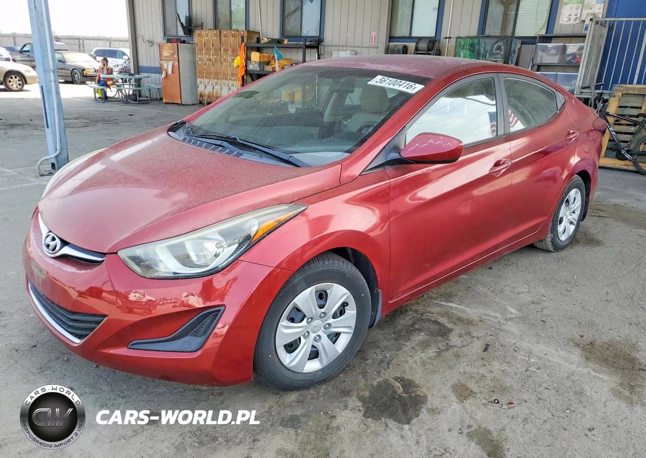 2016 Hyundai Elantra Se – zdjęcie 1 z 12