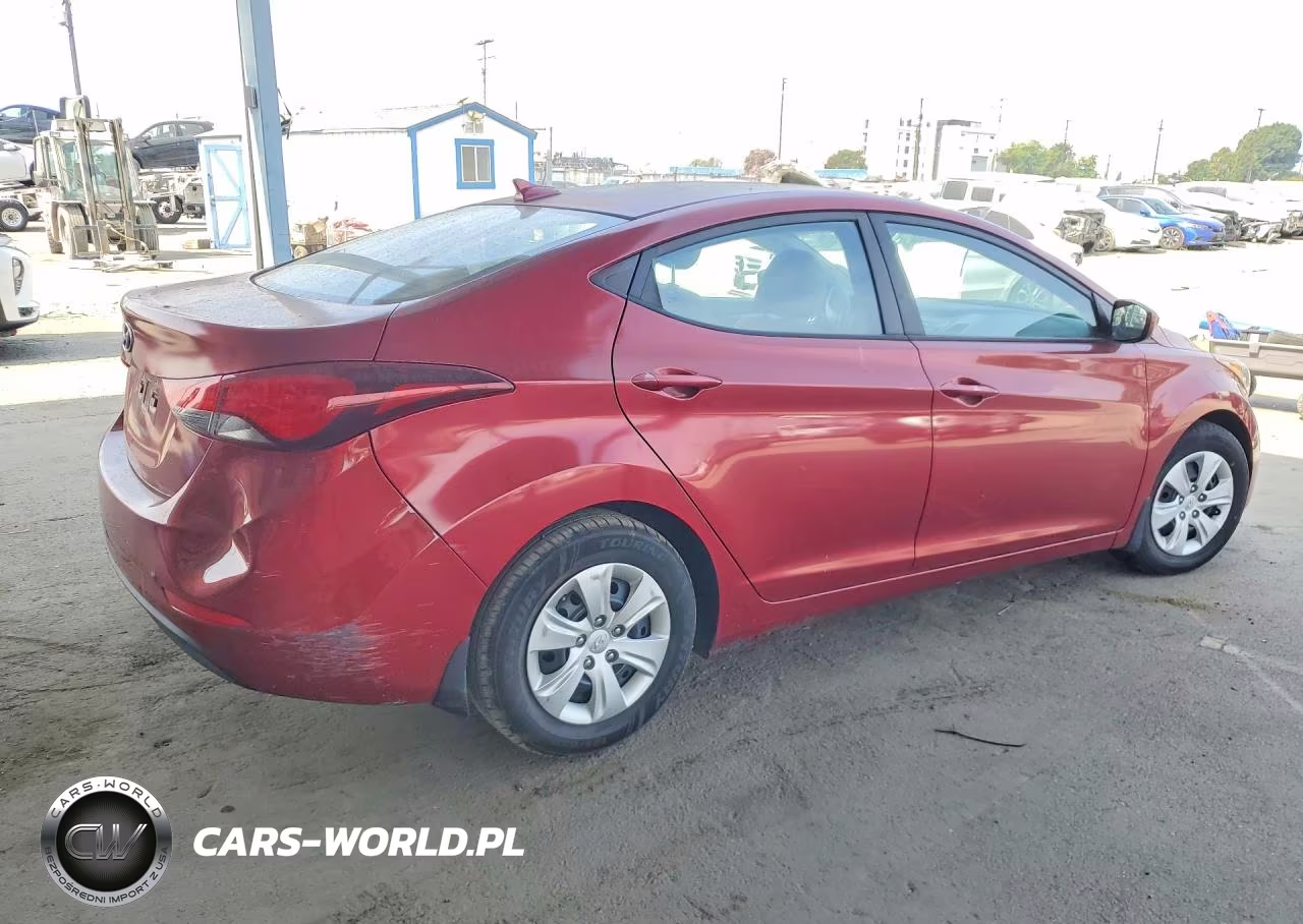 2016 Hyundai Elantra Se VIN:5NPDH4AE5GH778612 - 3