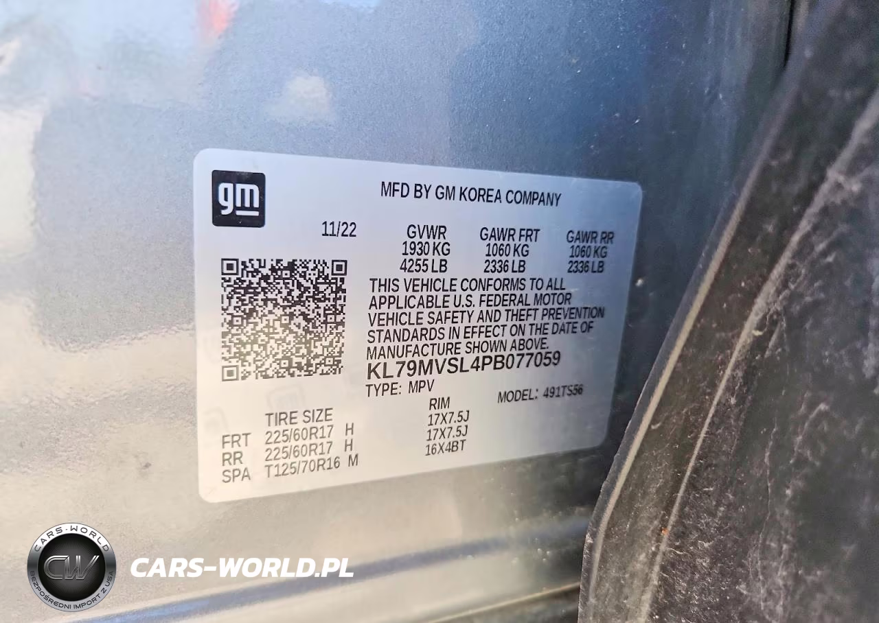 2023 Chevrolet Trailblazer Activ VIN:KL79MVSL4PB077059 - 12