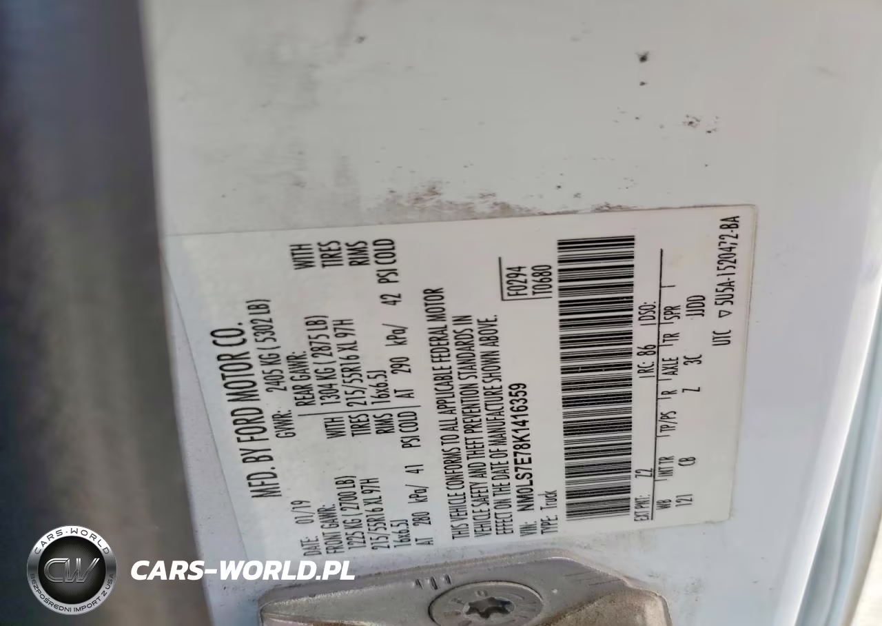 2019 Ford Transit Connect Xl VIN:NM0LS7E78K1416359 - 12