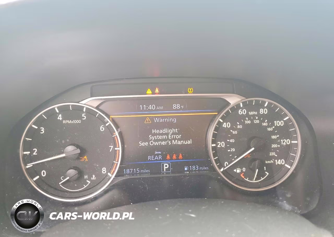 2025 Nissan Altima Sv VIN:1N4BL4DV8SN377068 - 9