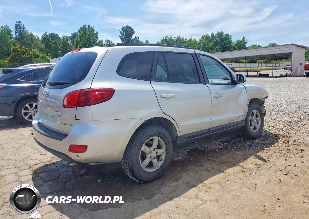 2008 Hyundai Santa Fe Gls VIN:5NMSG13D98H132517 - 3