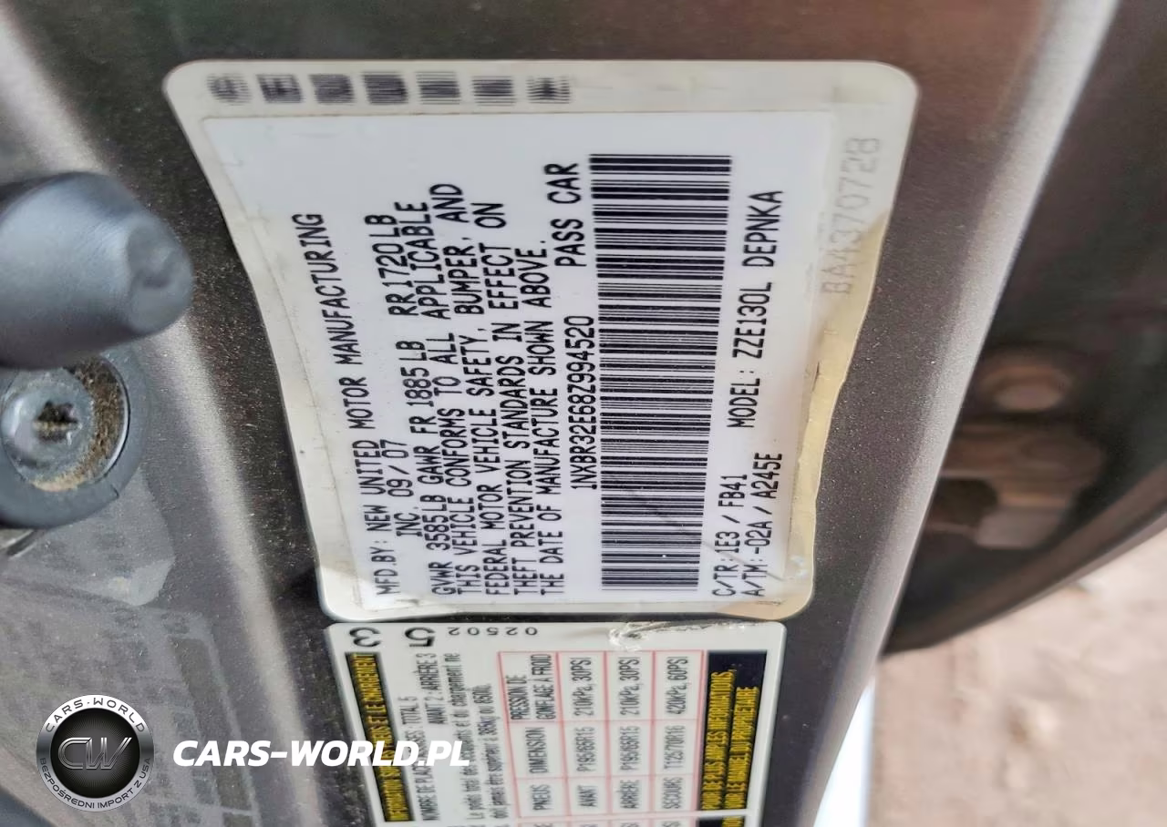 2008 Toyota Corolla Le VIN:1NXBR32E68Z994520 - 12