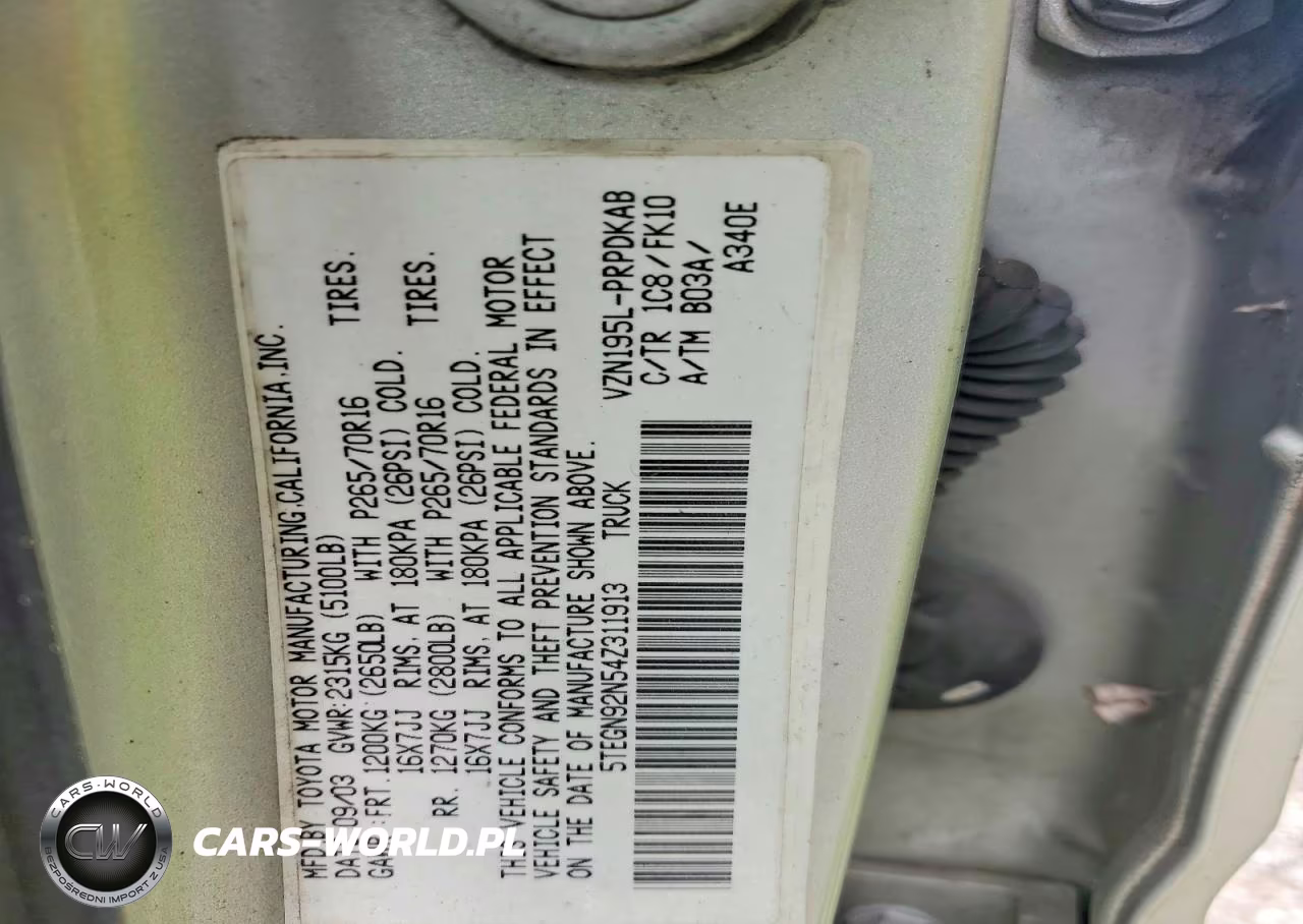2004 Toyota Tacoma Double Cab Prerunner VIN:5TEGN92N54Z311913 - 12