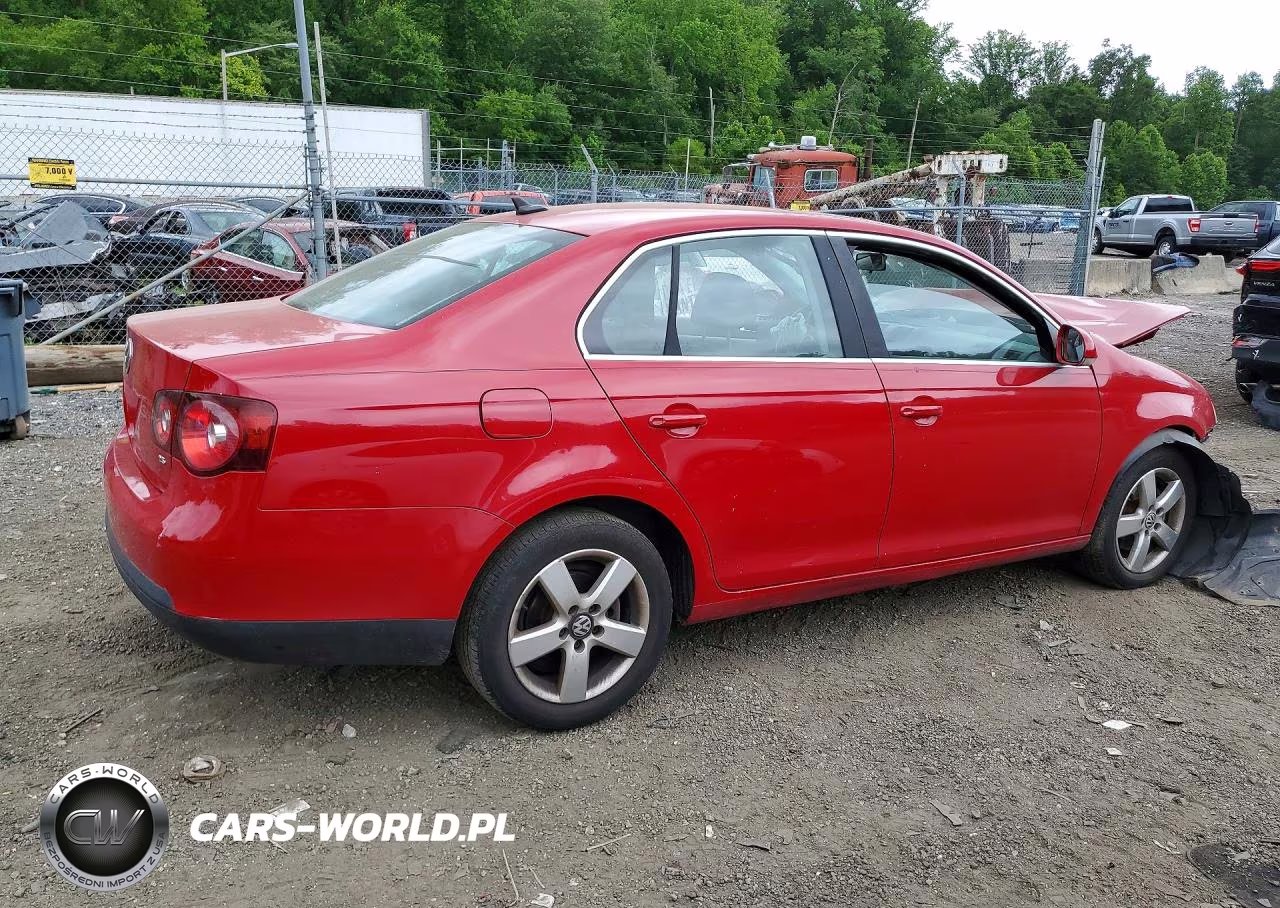 2008 Volkswagen Jetta Se VIN:3VWRM71K48M114349 - 3
