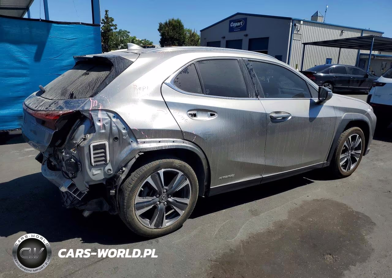 2021 Lexus Ux 250H VIN:JTHX9JBH7M2052926 - 3