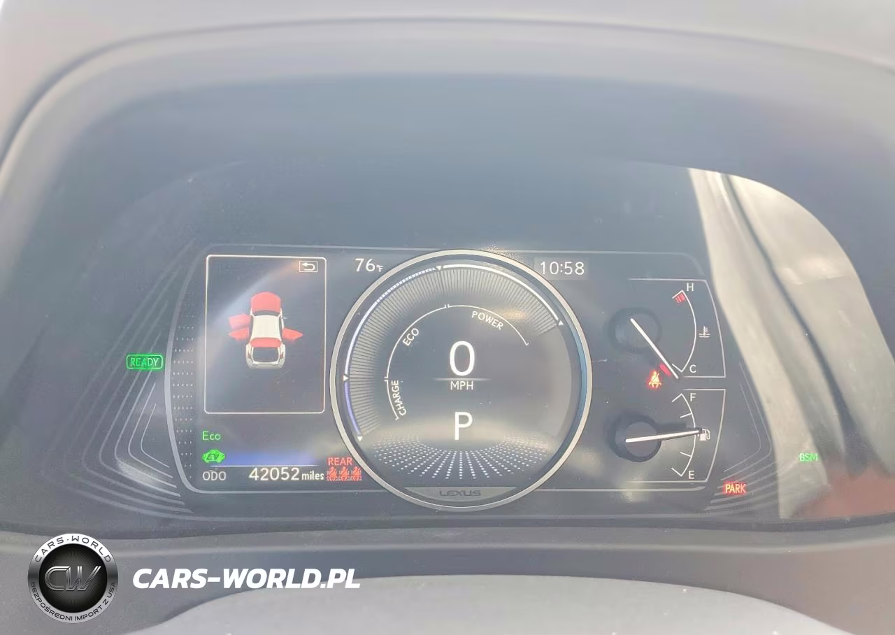 2021 Lexus Ux 250H VIN:JTHX9JBH7M2052926 - 9