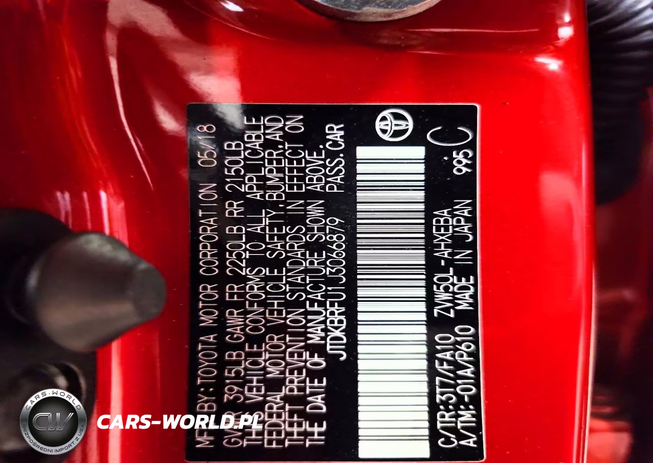 2018 Toyota Prius Two VIN:JTDKBRFU1J3066879 - 13