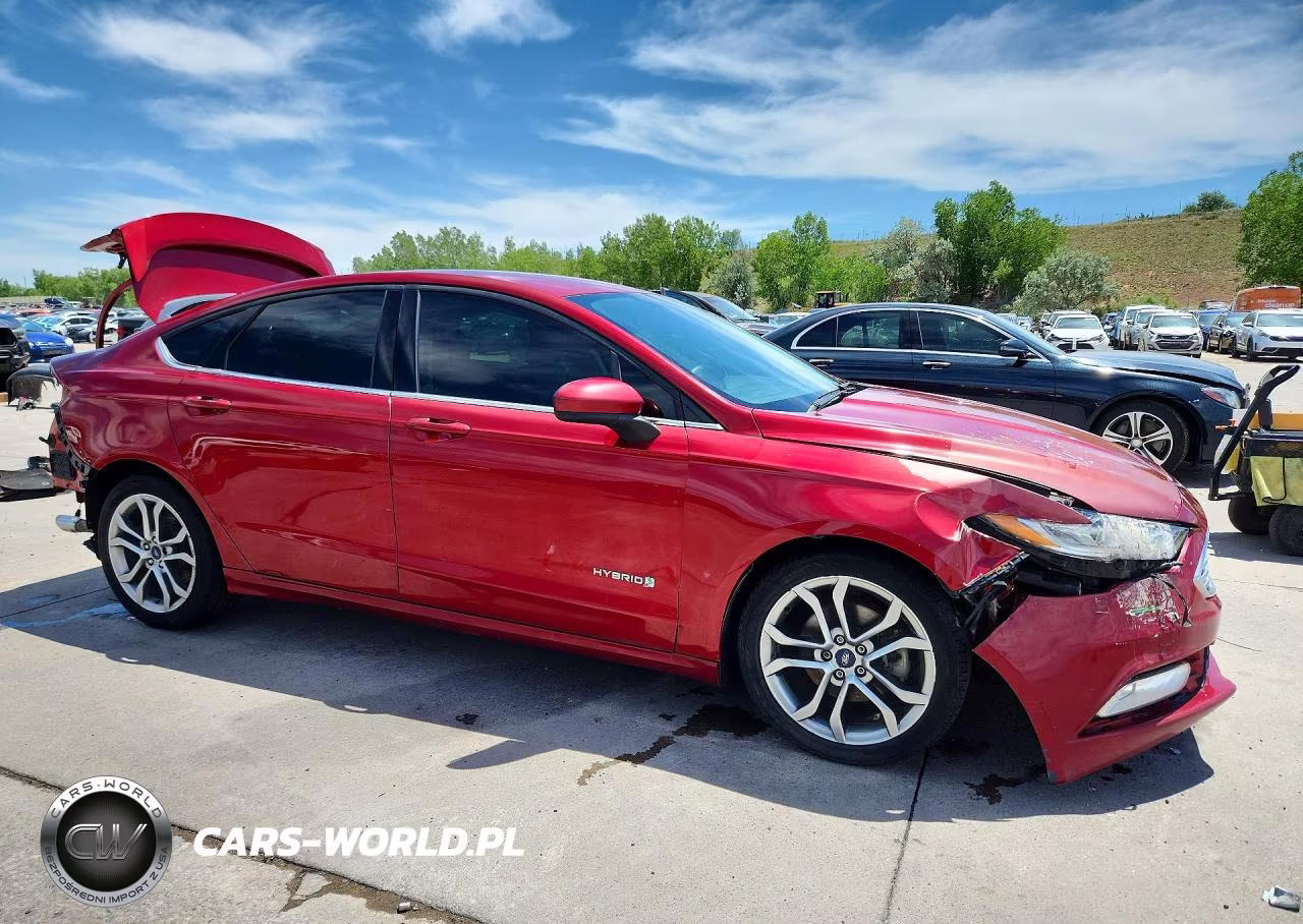 2017 Ford Fusion Se Hybrid VIN:3FA6P0LU3HR278400 - 4