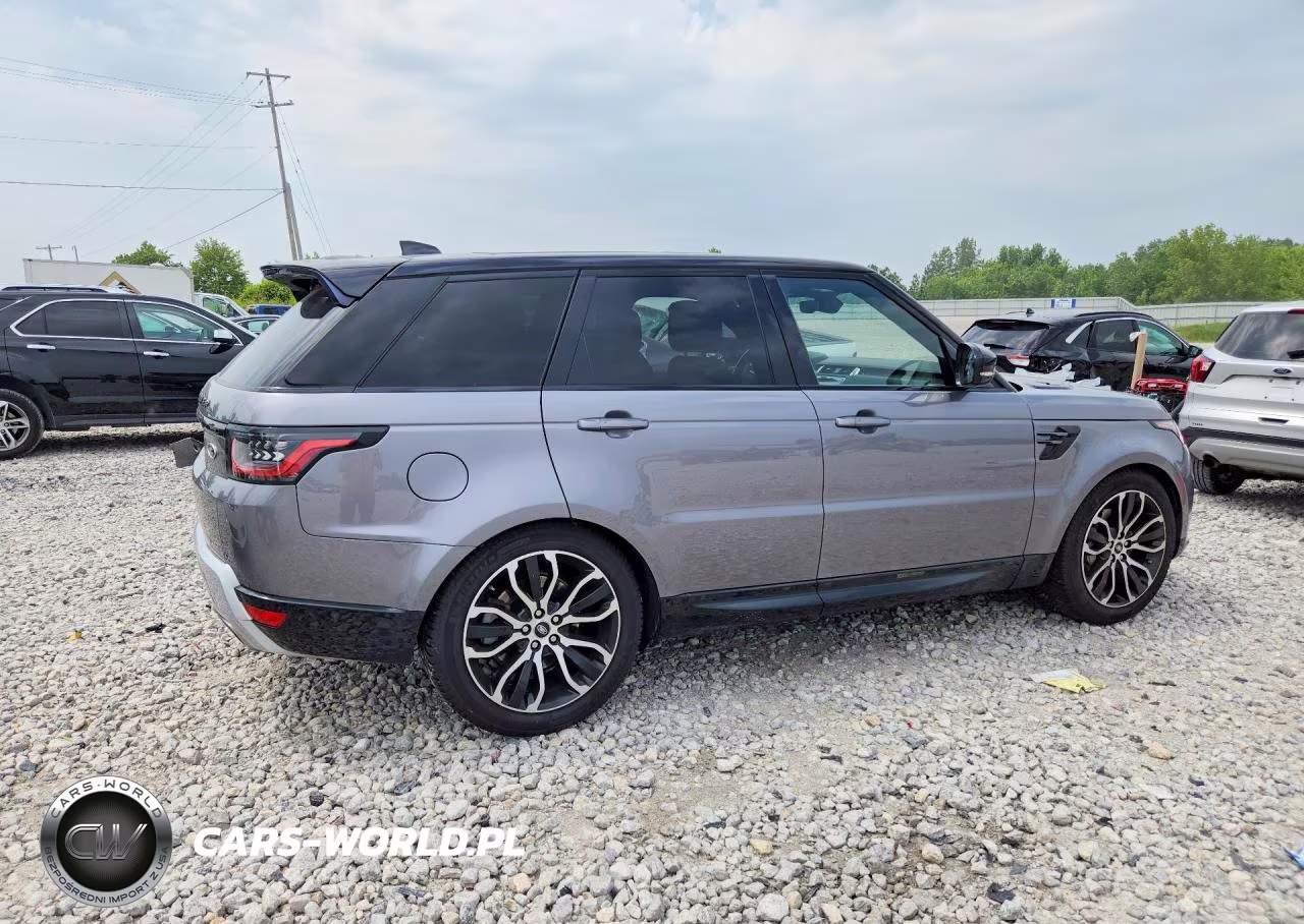2021 Land Rover Range Rover Sport Hse Silver Edition VIN:SALWR2SU8MA771293 - 3