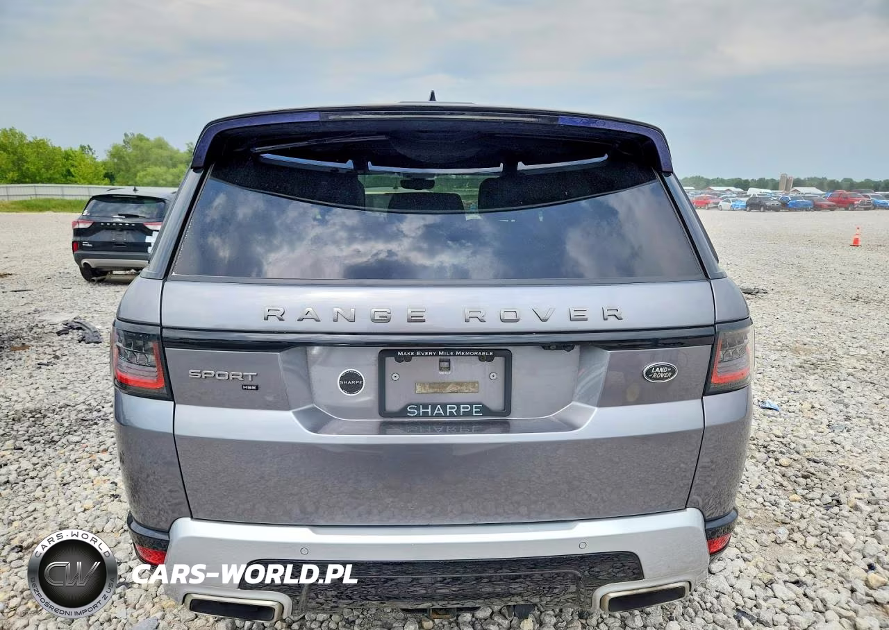 2021 Land Rover Range Rover Sport Hse Silver Edition VIN:SALWR2SU8MA771293 - 6
