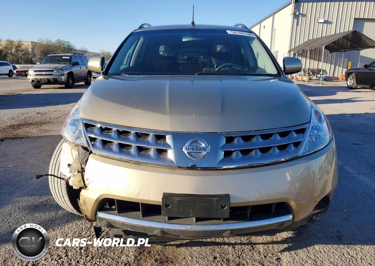 2007 Nissan Murano S VIN:JN8AZ08W27W627040 - 5