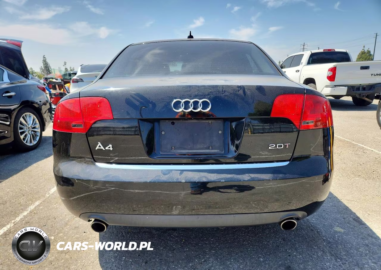 2007 Audi A4 2 VIN:WAUAF78E47A016697 - 6