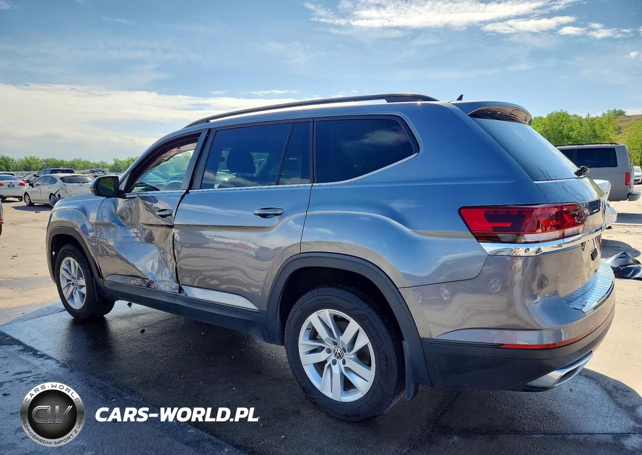 2021 Volkswagen Atlas S VIN:1V2GP2CA2MC600323 - 2
