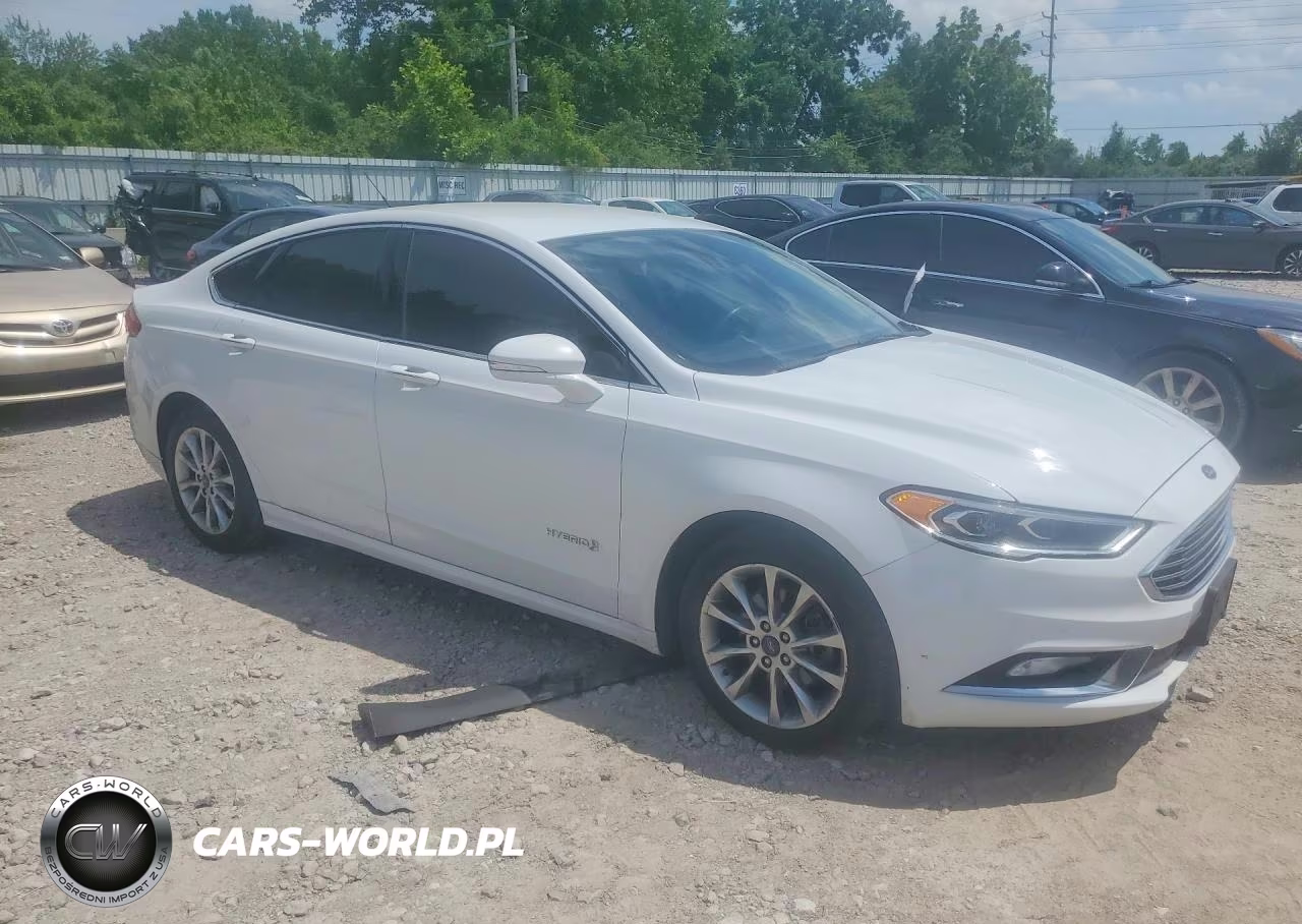 2017 Ford Fusion Se Hybrid VIN:3FA6P0LU4HR409740 - 4