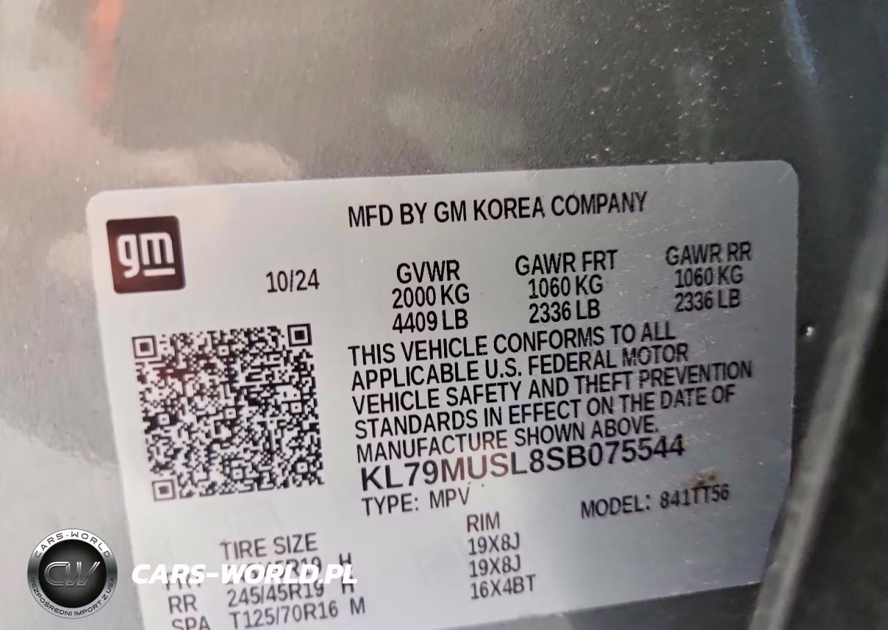 2025 Chevrolet Trailblazer Rs VIN:KL79MUSL8SB075544 - 13