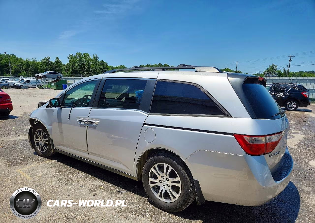 2012 Honda Odyssey Exl VIN:5FNRL5H64CB108552 - 2