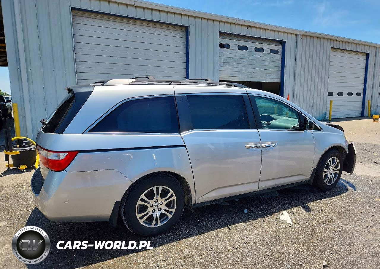 2012 Honda Odyssey Exl VIN:5FNRL5H64CB108552 - 3
