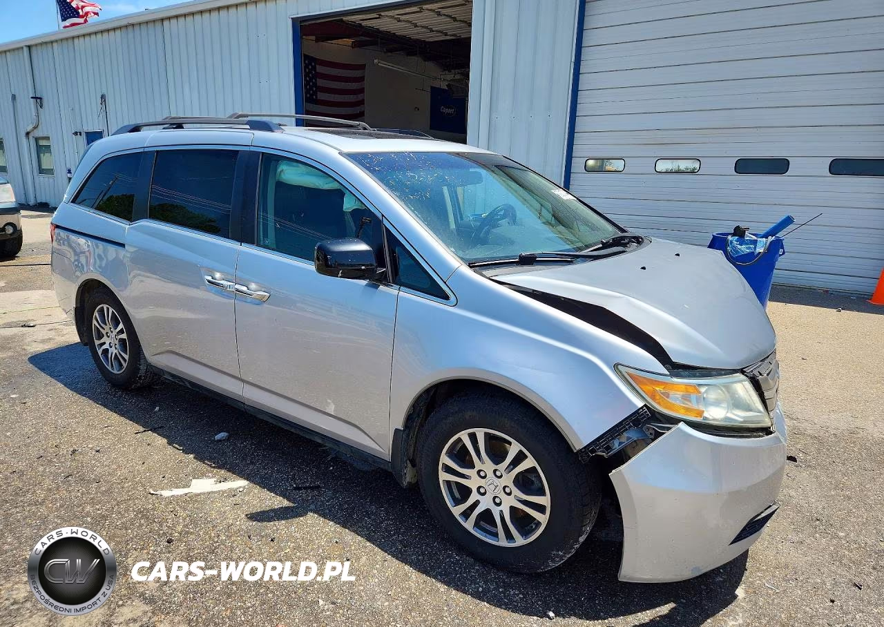2012 Honda Odyssey Exl VIN:5FNRL5H64CB108552 - 4