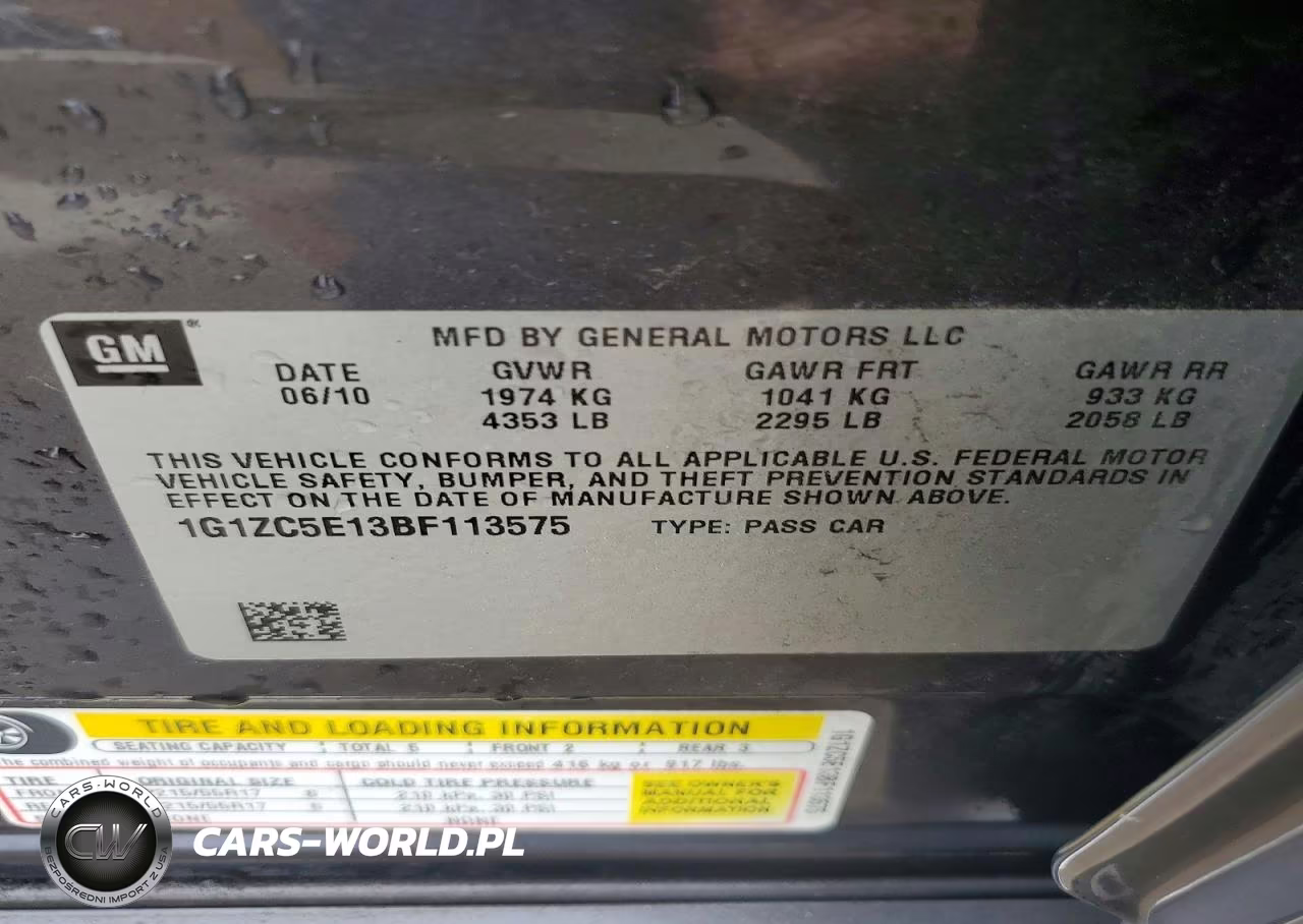 2011 Chevrolet Malibu 1Lt VIN:1G1ZC5E13BF113575 - 12