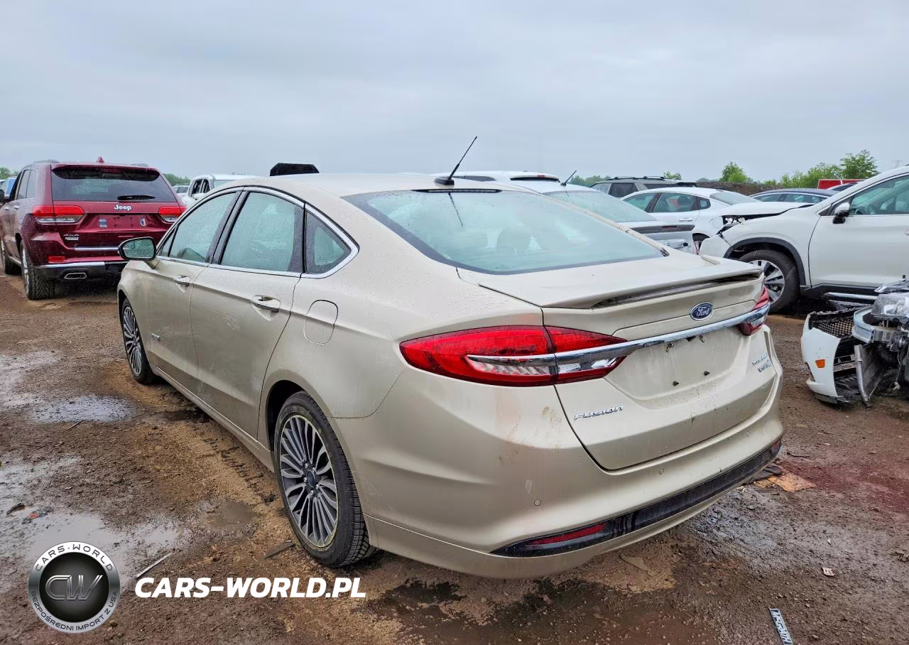 2018 Ford Fusion Titanium VIN:3FA6P0RUXJR120889 - 2