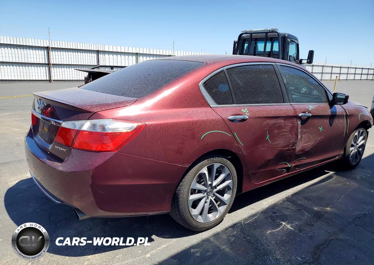 2014 Honda Accord Sport VIN:1HGCR2F54EA266139 - 3