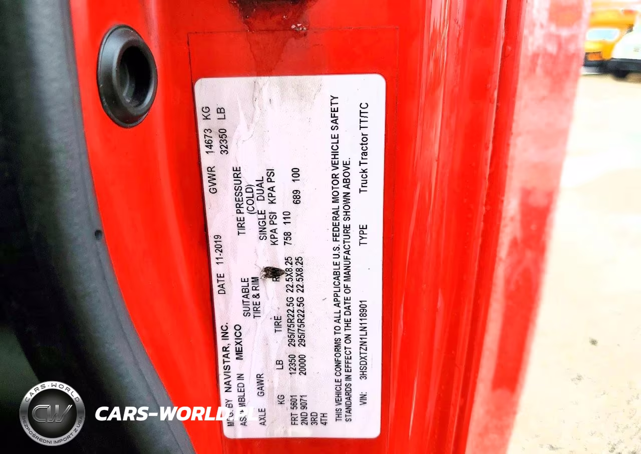 2020 International Rh613 - Semi Truck VIN:3HSDXTZN1LN118901 - 10