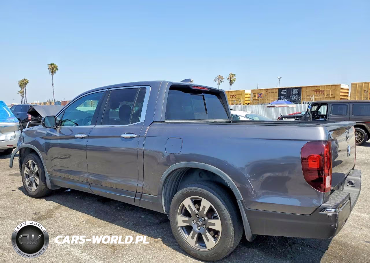 2017 Honda Ridgeline Rtl VIN:5FPYK3F74HB027919 - 2