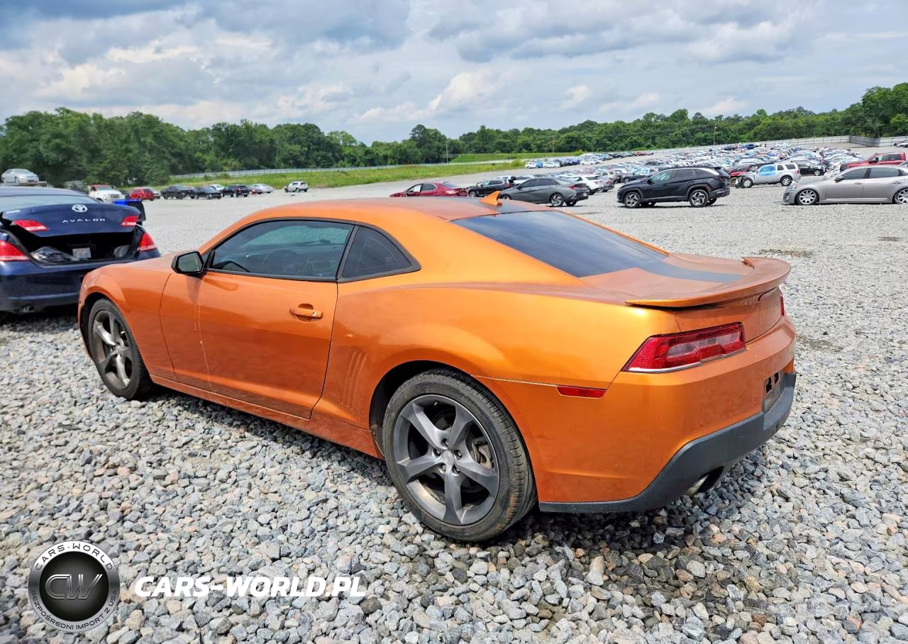 2014 Chevrolet Camaro Lt VIN:2G1FC1E30E9320886 - 2