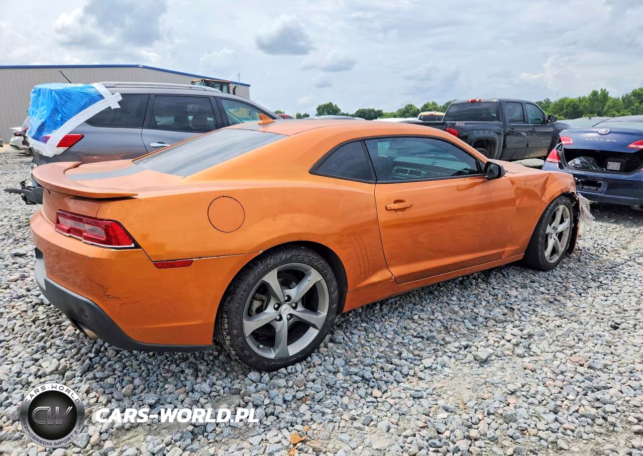 2014 Chevrolet Camaro Lt VIN:2G1FC1E30E9320886 - 3