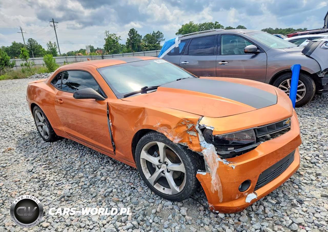 2014 Chevrolet Camaro Lt VIN:2G1FC1E30E9320886 - 4