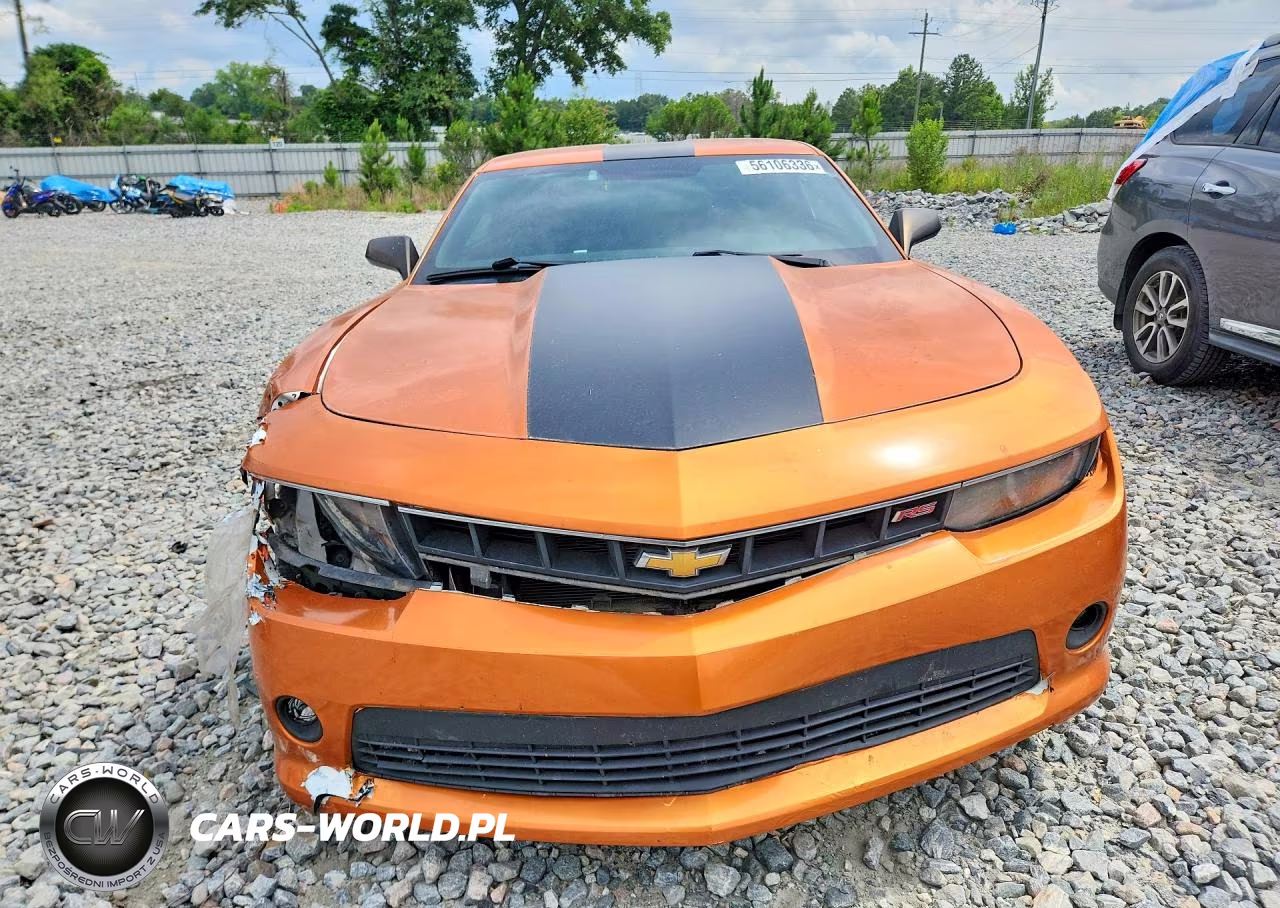 2014 Chevrolet Camaro Lt VIN:2G1FC1E30E9320886 - 5