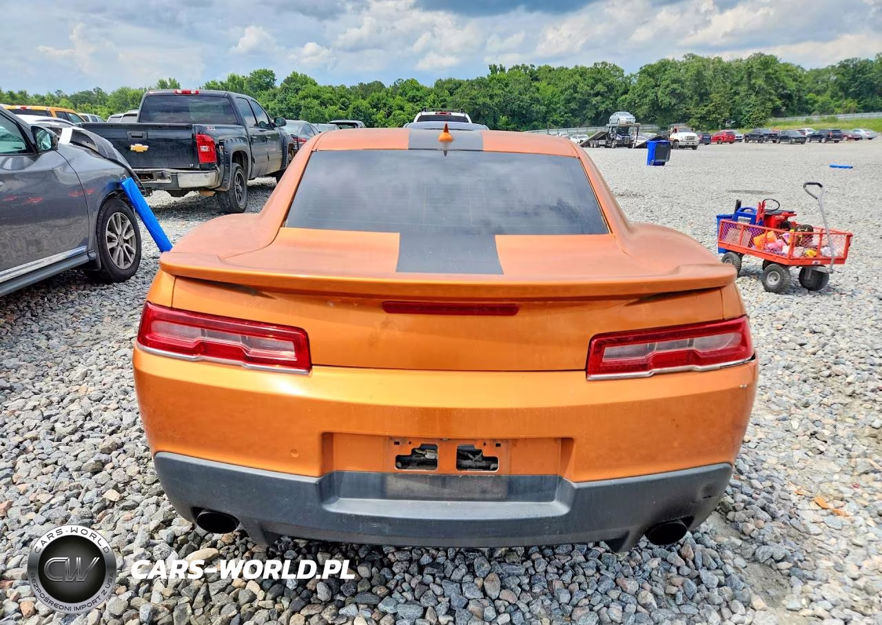 2014 Chevrolet Camaro Lt VIN:2G1FC1E30E9320886 - 6