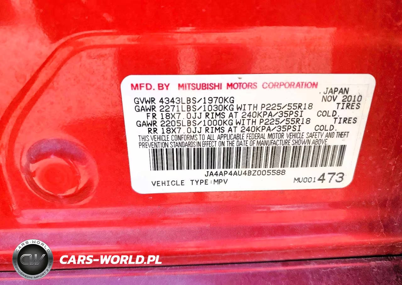 2011 Mitsubishi Outlander Sport Se VIN:JA4AP4AU4BZ005588 - 13