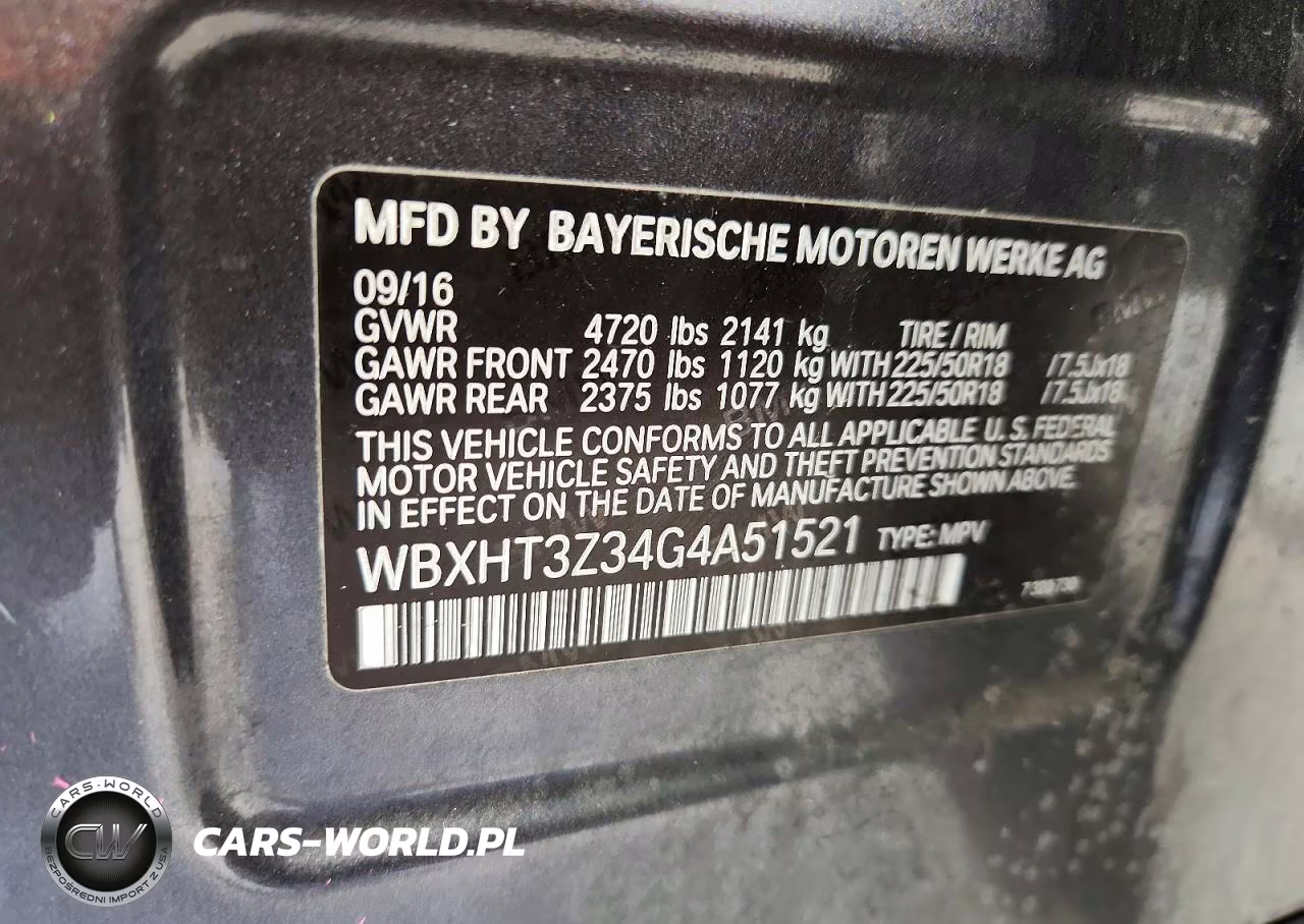 2016 BMW X1 xDrive28I VIN:WBXHT3Z34G4A51521 - 13